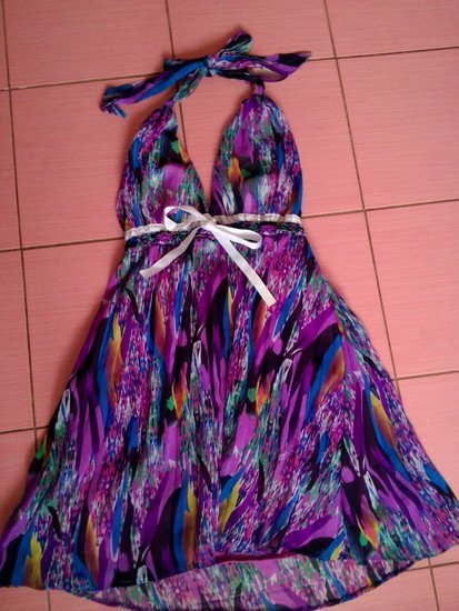 margai violetine progine suknele
