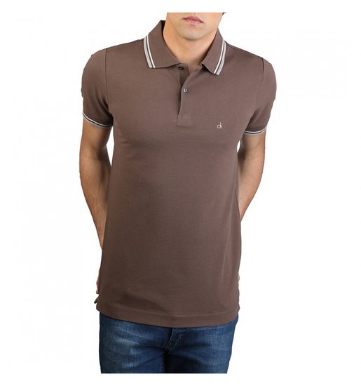 Vyriški rudi polo marškinėliai