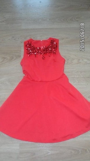 nauja,raudona suknelė