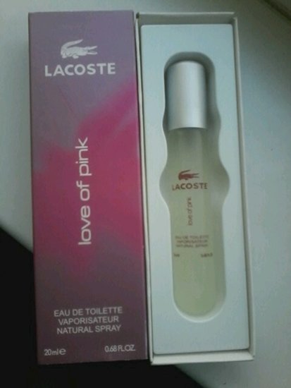 Lacoste love of pink edt 20ml