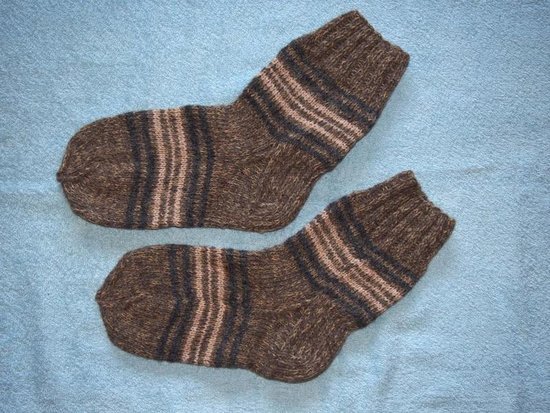 Naujos vilnonės kojinės. 23.5 cm