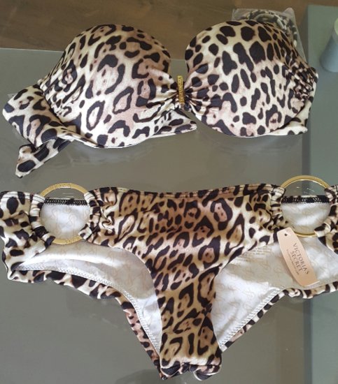 Leopardinis Victoria's Secret maudymukas 