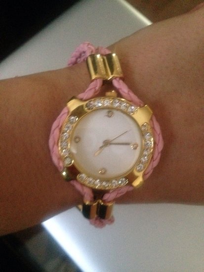 D&G rozinis laikrodis