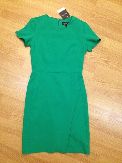 Žalia topshop suknelė