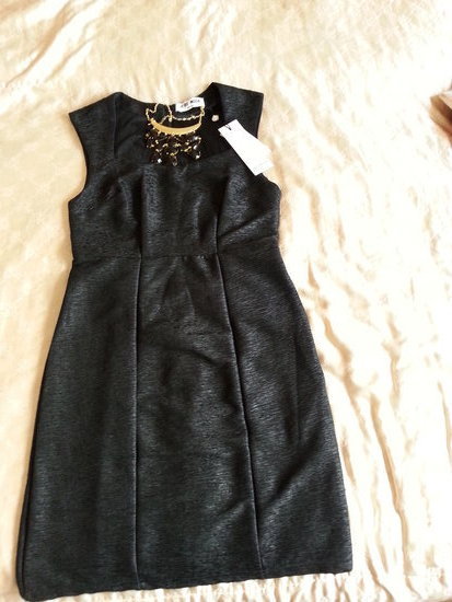 juoda suknelė Vero Moda