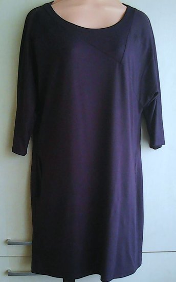 Violetinė suknelė tunika Lental