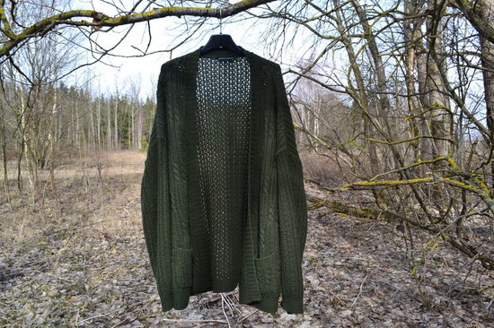 Žemiškos žalios spalvos Dorothy Perkins megztinis