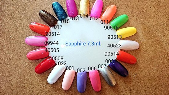 Sapphire profesionalus gelinis lakas 7.3 ml
