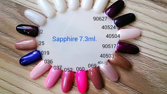 Sapphire profesionalus gelinis lakas 7.3 ml