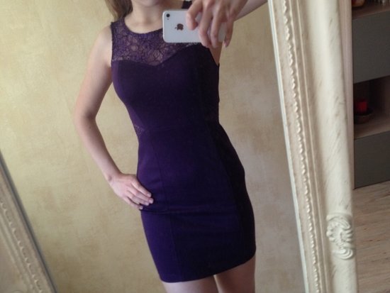 FOREVER21 violetinė suknelė
