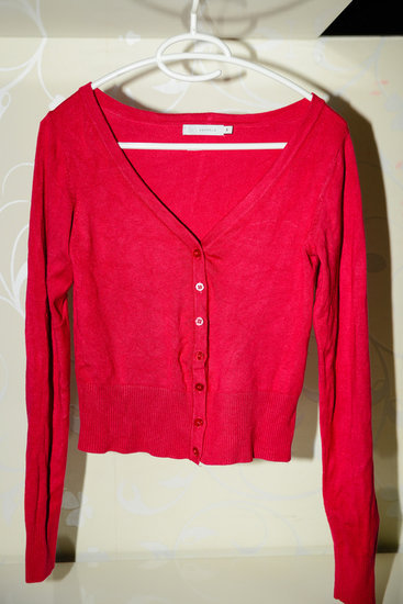 Raudonas Seppala megztinis