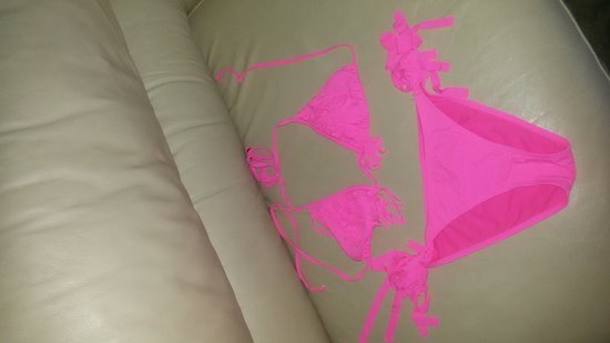 Neoninis rozinis bikinis Seppala firmos