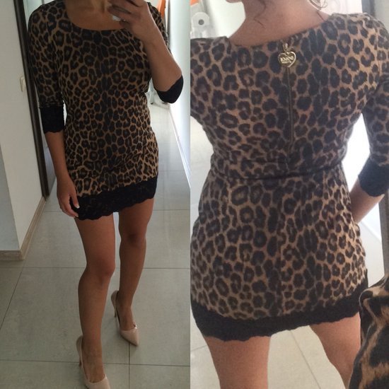 Dolce Gabbana leopardine mini suknele