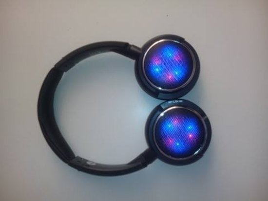 LED bluetooth ausinės