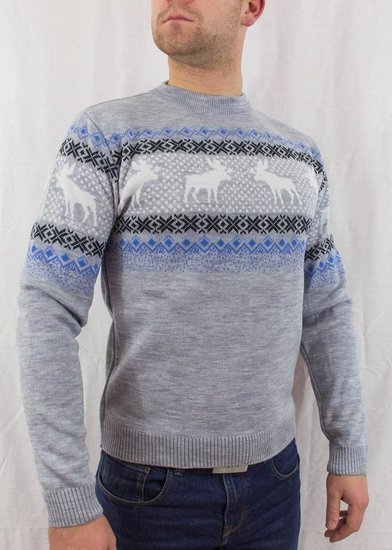 Kalėdinė dovana vyrui šiltas megztinis