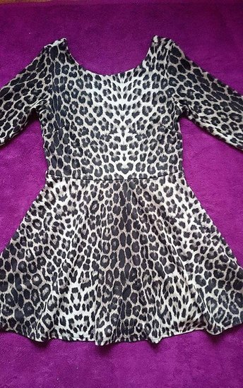 Leopardinė suknelė 