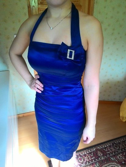 Mėlyna Nasello suknelė