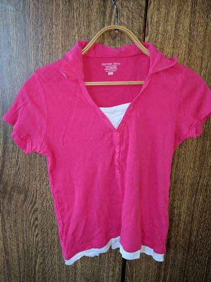Moteriški rožiniai Beechers brook marškinėliai