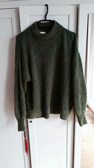 H&M žalias megztinis 