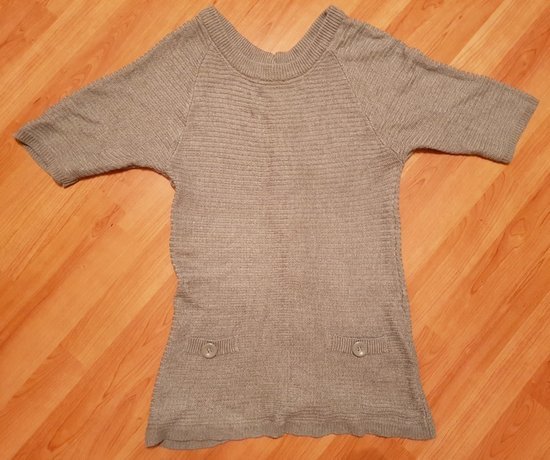 Pilkas vera moda megztinis