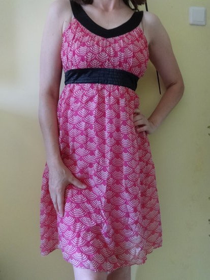 Tobula nauja šilkinė suknelė S/M
