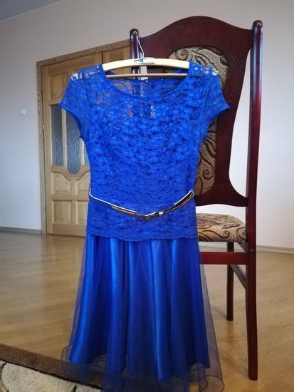 Mėlyna suknelė 