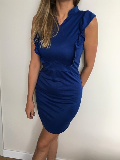 S dydis mėlyna suknelė