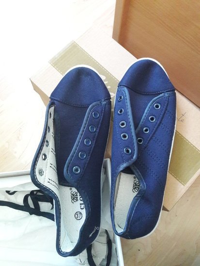 Mėlyni laisvalaikio batai