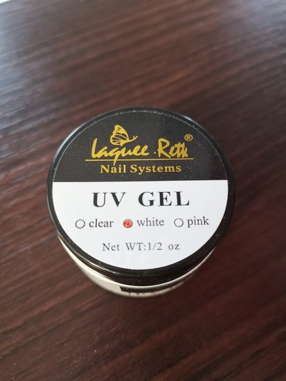 laqull rette baltas gelis 14ml