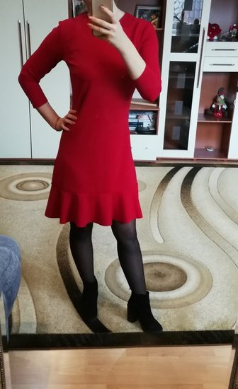 Elegantiška raudona mohito suknelė