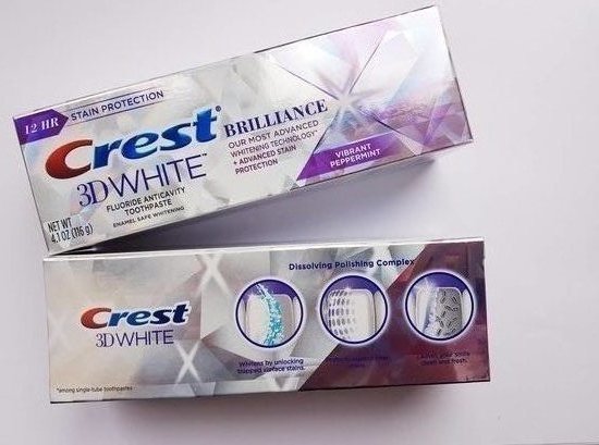 Crest 3D brilliance white balinanti dantų pasta 