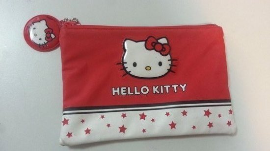 Hello Kitty pinigine raudona mmmm