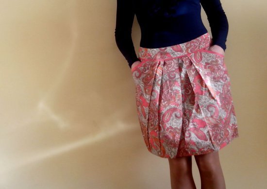 H&M raštuotas gražus sijonas