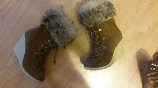 Žieminiai batai su kailiu