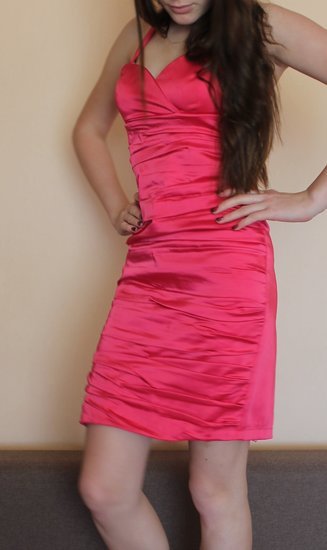 Klasikinė rožinė suknelė
