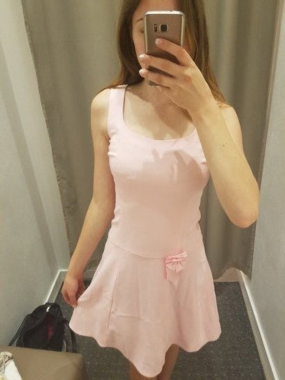Proginė rožinė suknutė