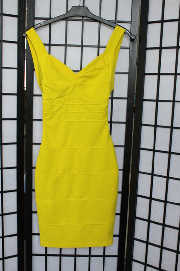 Nauja Geltona Miusol suknelė XS dydžio