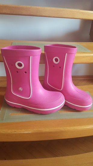 Crocs rožiniai botai