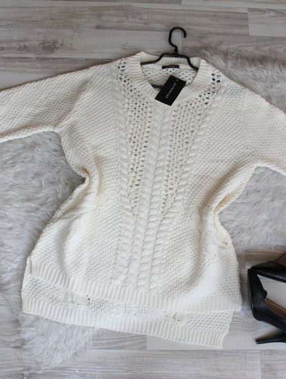 Baltas Promod megztinis