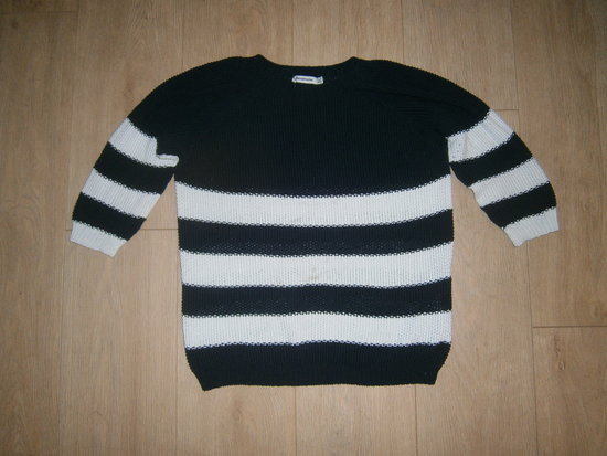 Dryžuotas stradivarius megztinis