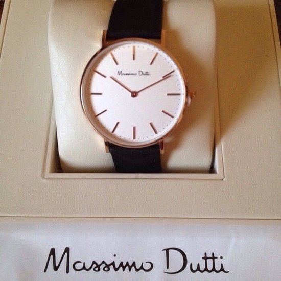 Massimo Dutti Rose gold laikrodis