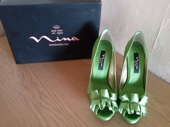 Žalios spalvos Nina Shoes bateliai