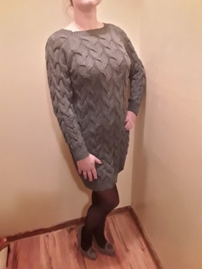 Suknelė - ilgas megztinis