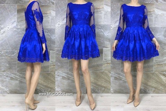 Puošni suknelė „Blue Princess“