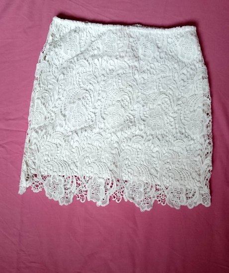 naujas baltas sijonas