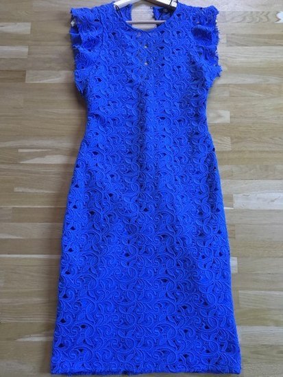 Mėlyna Zara suknelė 