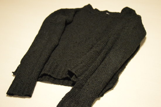 Juodas H&M megztinis