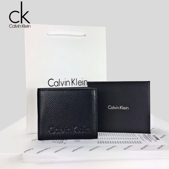 Calvin Klein odinė piniginė su dėžute