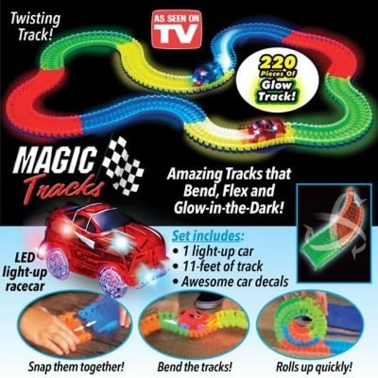 Magic Tracks vaikiška mašinėlių trasa