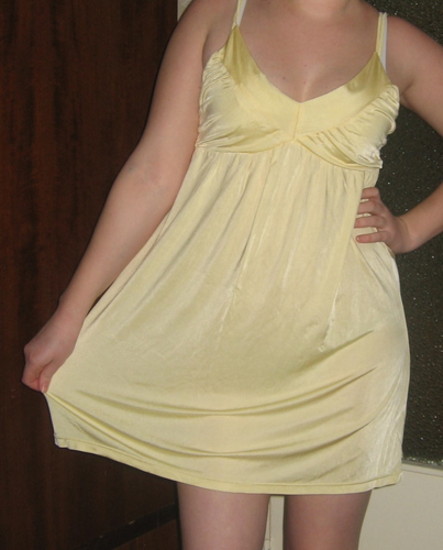 Geltona vasariška suknele (Kaina galutinė)